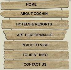 buttons,home,about cochin,hotels and resorts,art perfomance,place to visit,tourist info,contact us,button image,button picture